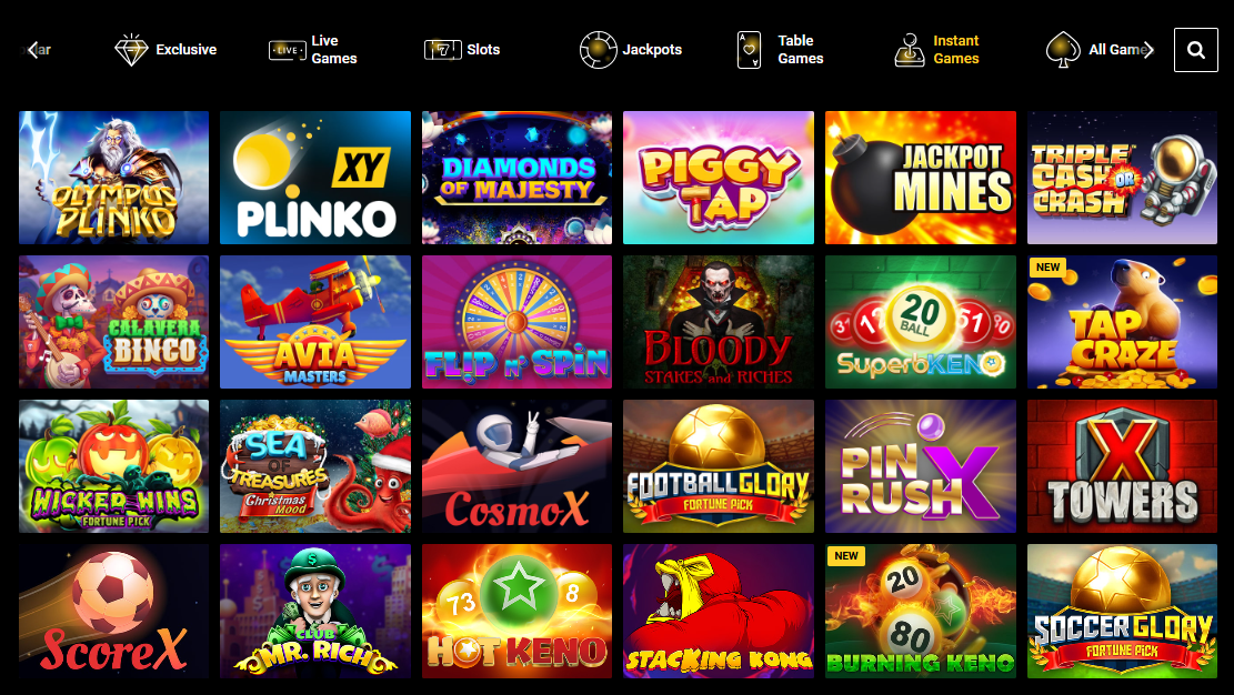 Zet Casino παιχνίδια συντριβής