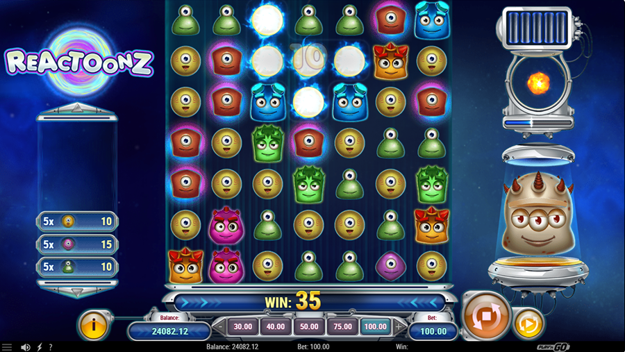 Reactoonz Free Play Reactoonz Slot Game