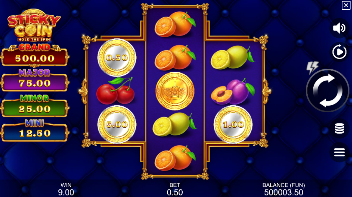 Παιχνίδι παιχνιδιού Sticky Coin: Hold The Spin Sticky Coin: Hold The Spin Gameplay